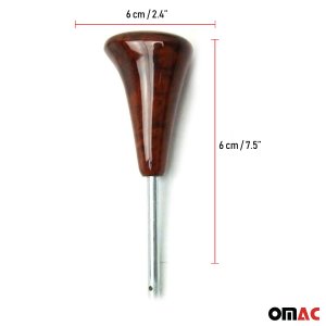 Mercedes S Class W140 Gear Shift Knob - Omac - Automatic - Walnut - '91-'98